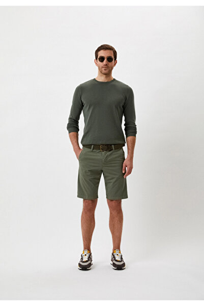 carwin Erkek Yeşil Slim Fit Şort