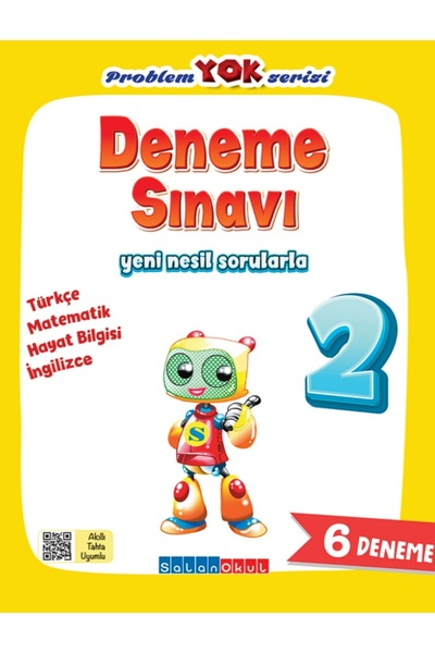 Salan Yayınları 2.sınıf 6 Deneme Sınavı