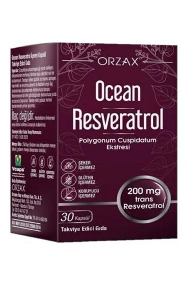 Ocean Resveratrol 200 Mg 30 Cap