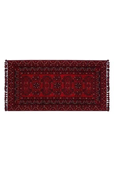 Mudo Home Jına Bold Kilim Kırmızı Lacivert 80x150