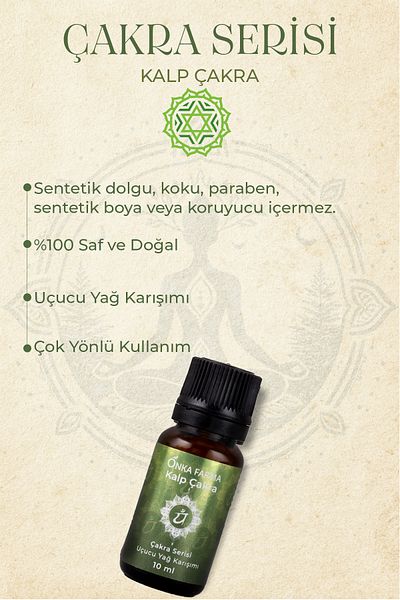 OnkaFarma Onka Farma - Heart Chakra Aromatherapy Oil 10 ml