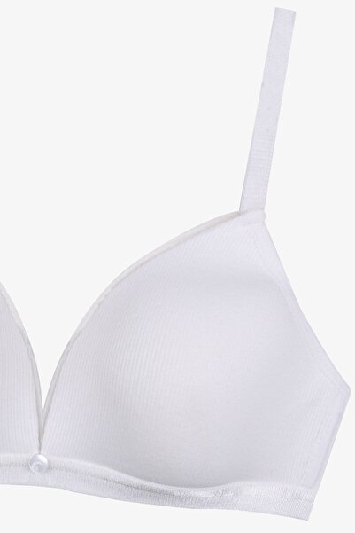 koza iç giyim Γυναικείο σουτιέν με ραβδώσεις με κουμπιά