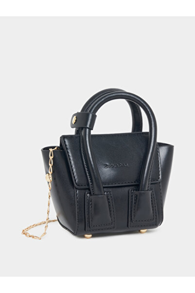 Styli Double Top Mini Handbag with Chain Strap