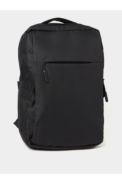 Styli Front Zip Backpack with USB Port