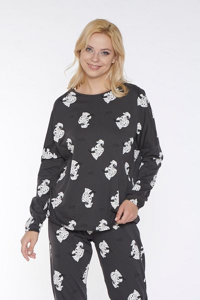 Rubina Secret Σετ γυναικείες πιτζάμες 100% βαμβακερές - Oversize - Μακρυμάνικο |   100% βαμβάκι