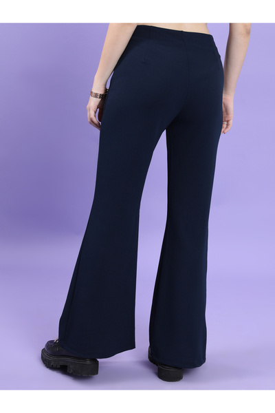 Tokyo Talkies By Styli High Rise Flared Bootcut Trouser