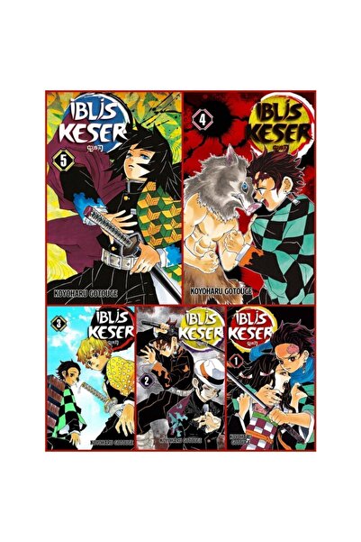 Gerekli Şeyler Iblis Keser 1-2-3-4-5 (5 Cilt) Manga Set