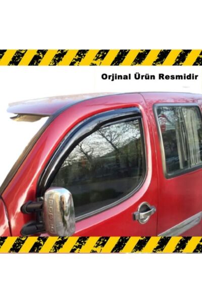 ENGAKSESUAR Fiat Doblo 1 Mügen Parlak Siyah Cam Rüzgarlığı Fiat Doblo 1 2000-...