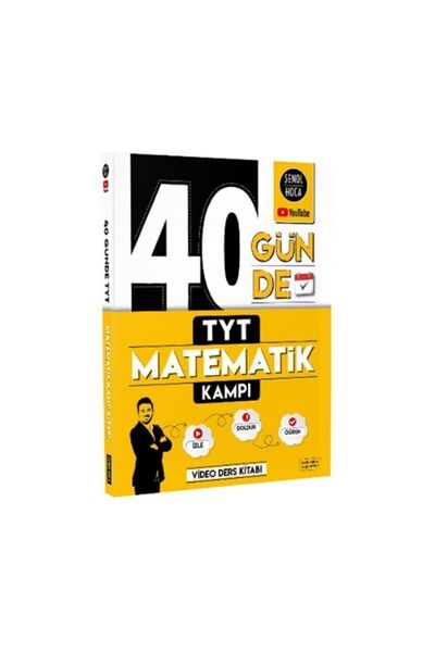 Irmak Yayınları şenol hoca 40 günde tyt matematik kampı