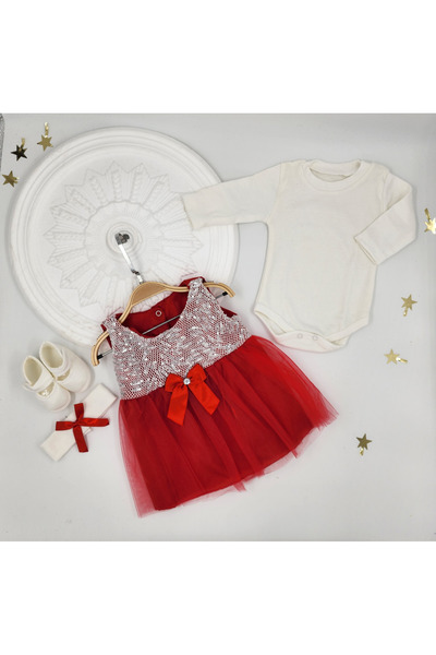 By Cwhr Kız Bebek Mevlüt Elbisesi Kız Bebek Mevlütlük Takım Kız Bebek Abiye E...