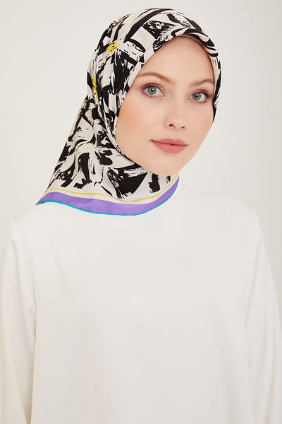 Belli Φουλάρι ΚΑΘΑΡΟ ΜΕΤΑΞΙΟ ΜΕ ΜΕΣΗ 4014D (TWILL)