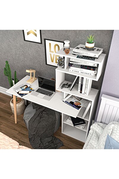 Decorotika DECOROTİKA VİNA ÇALIŞMA MASASI  BEYAZ