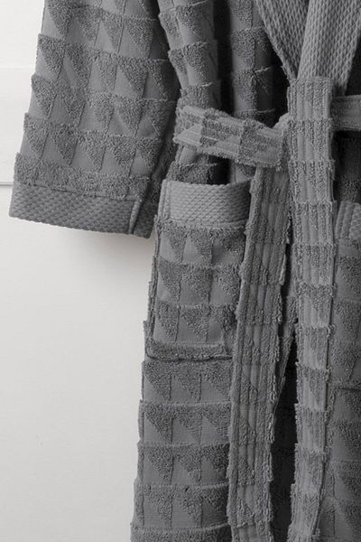 neşe home collection Emma Μπουρνούζι Ανθρακί