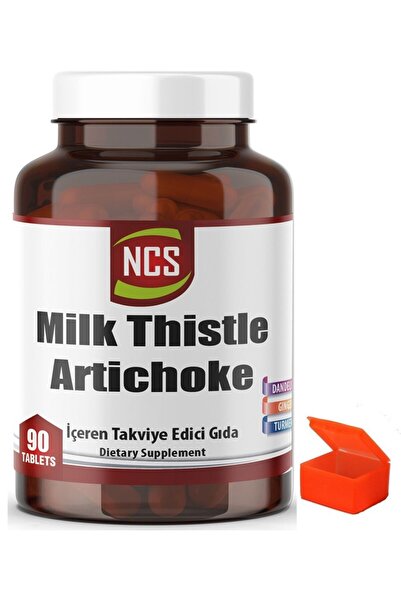 NCS Milk Thistle Artichoke Zerdeçal 90 Tablet - Hap Kutusu