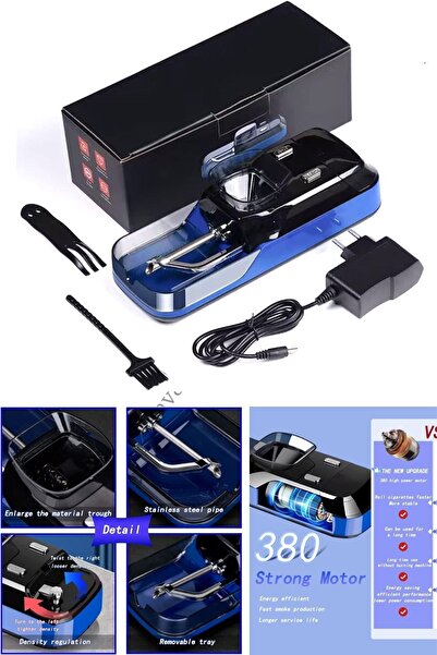 Janva Elektirikli Otomatik Sigara Makaron Doldurma Makinası Yeni Model Silim