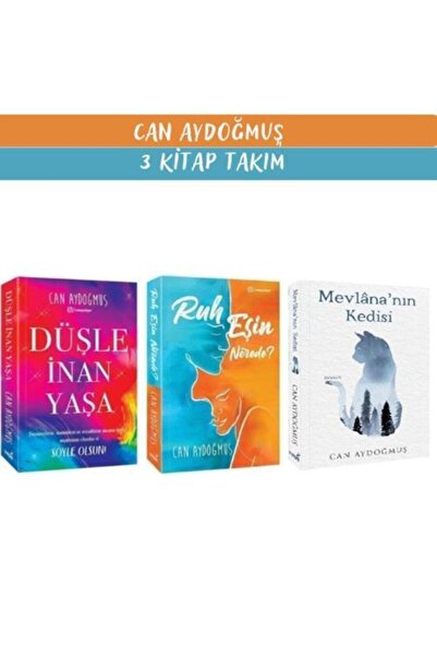 İndigo Kitap Mevlana’nın Kedisi + Düşle,inan,yaşa + Ruh Eşin Nerede - 3 Kitap...