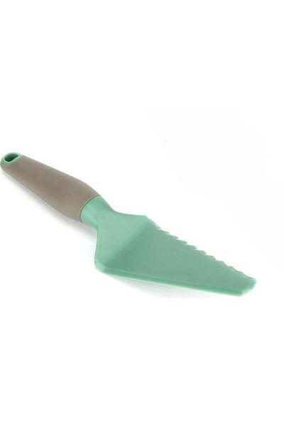 esdekor Kitchen Spatula Knife Green with Hanging Hole Useful Helping Premium Quality Intelligent Choice 1 Piece