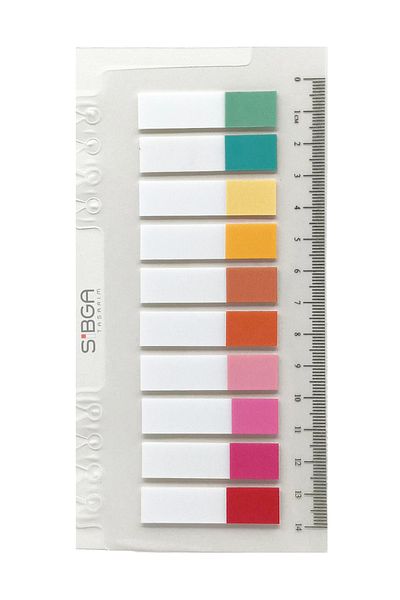 sibga tasarım Transparent Colored Postit Post-it Post ItBookmark Bookmark Postit Sticker Note Paper 200 Sheets