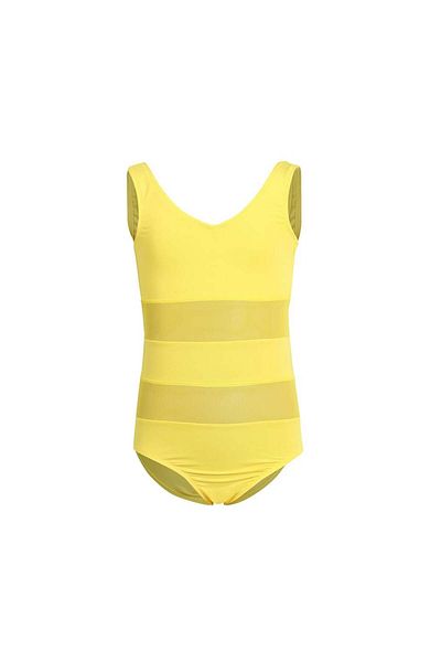 LUESS Girl's Tulle Detailed Fast Drying Swimsuit