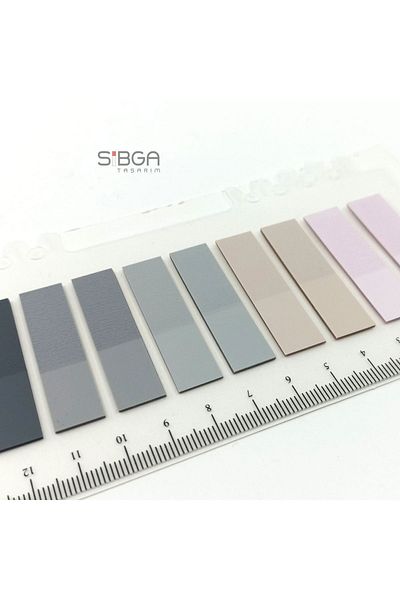 sibga tasarım Transparent Colored Postit Post-it Post It.Bookmark Bookmark Postit Sticker Note Paper 200 Sheets
