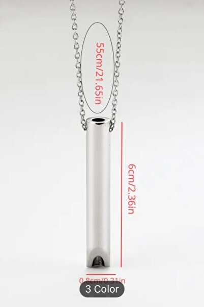 Metanoyaco Stess Azaltıcı Nefes Düdüğü (Kesesiyle Beraber Gönderilir)