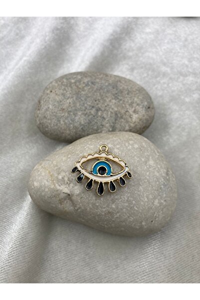 takitokaciniz Gold Kaplama Mineli Göz Kolye Küpe Aparatı