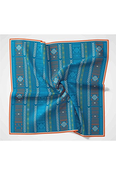 Silk Home Soft Cotton Metric Patterned Scarf