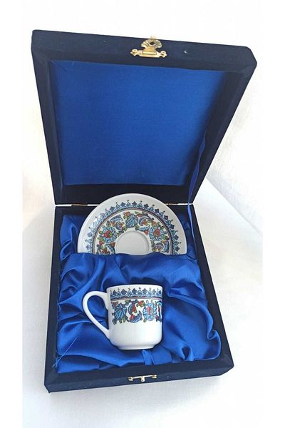 Nihal Süeda Single Velvet Cup - Topkapı Model Gift