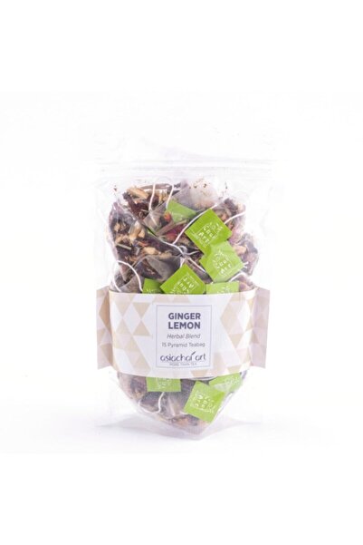 Asia Chai Art Ginger Limon 12'li Poşet Çay