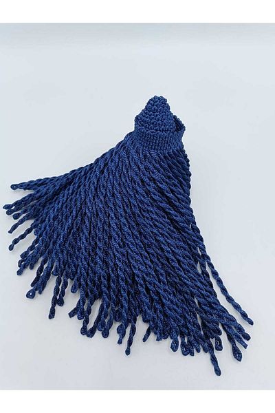 KATMERTEKS Bulyon Fringe 10 Meters Dark Blue Color