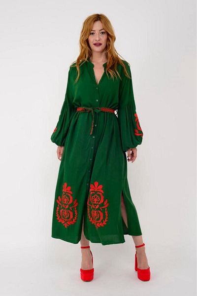 Rabiossa ROCHIE CAMAȘĂ DETAIL BRODATĂ AUTENTICA DE FEMEI
