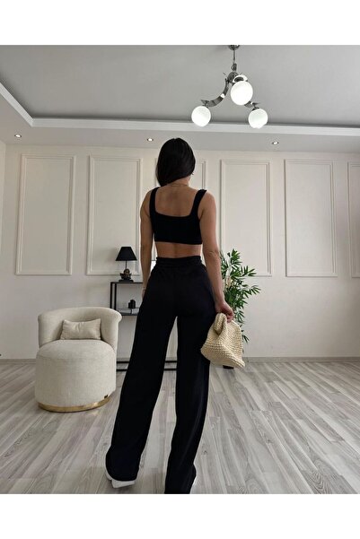 LITTLEMOON Bol Paça Cepli Salaş Pantolon