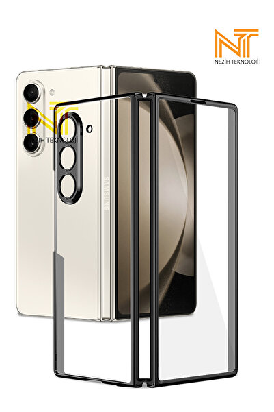 Nezih Case Samsung Galaxy Z Fold 6 Uyumlu Full Camlı 360 Koruyucu Kapak Kılıf