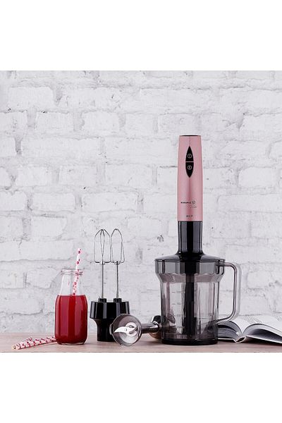KORKMAZ Vertez Mega Rosagold Set - Blender and Topstone