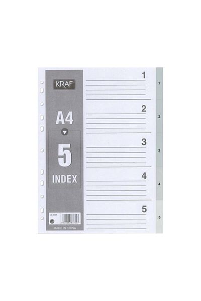 KRAF 1-5 Διαχωριστικό Pp Κάλυμμα Στήριγμα 1005( ( Τιμή 5 τεμαχίων )