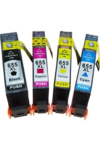 printiks Hp Cz109-cz110-cz111-cz112 Deskjet 3525, 4615, 4625, 5525 4 Renk Kar...