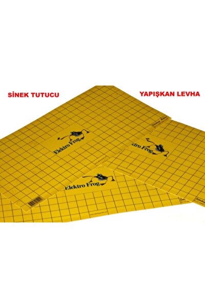 Elektro Frog Yapışkan Levha Sinek Tutucu 10 Adet