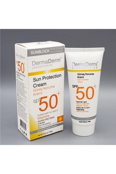 sedat baharat Dermaderm SPF 50+ 100 Ml Sun Protection Cream