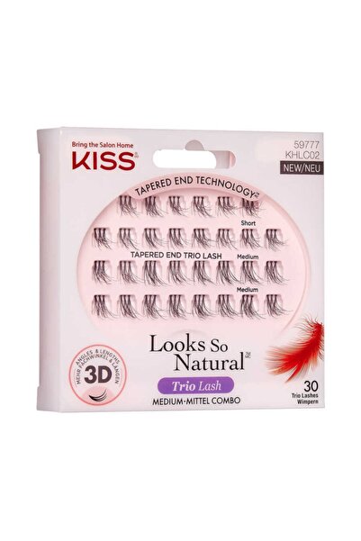Kiss Takma Kirpik Haute Couture Trio Khlc02 Short & Medium
