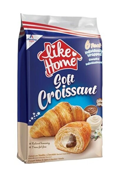 AMERICAN FOOD Kruvasan Çikolata Vanilya 300 gr