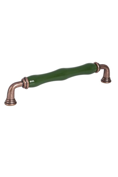 Porcellana Perla Porselen Kulp Dolap Çekmece Mobilya Mutfak Çocuk Kulbu Safir160mm-yeşil- Stk0571
