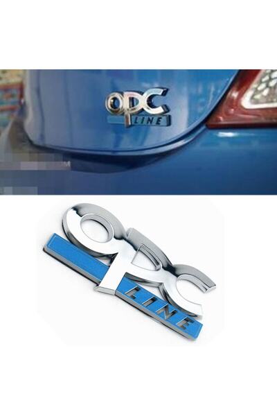GARDENAUTO Opel Corsa C Opc Line Amblem Krom Bagaj Logosu