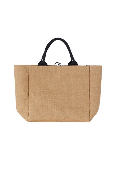 Fudela Γυναικεία τσάντα παραλίας με ψάθινο έθνικ σχέδιο