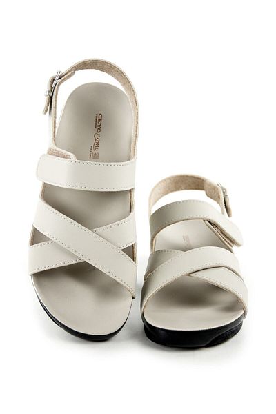 Ceyo Venice-8 Beige &nomi Women's Anatomical Sandals