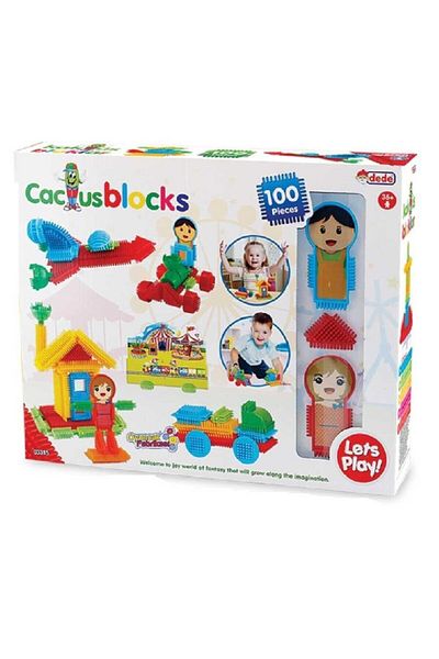 DEDE Toy Cactus Blocks 100 Pieces Lego 03315