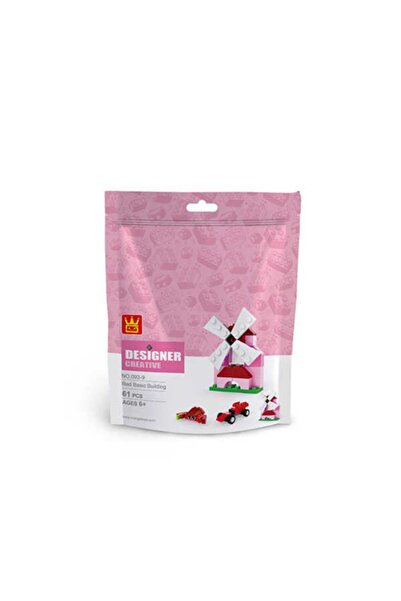 Wange لعبة التصاميم الإبداعية طاحونة 61 قطعة 3 في 1 ليغو Gal-093-9