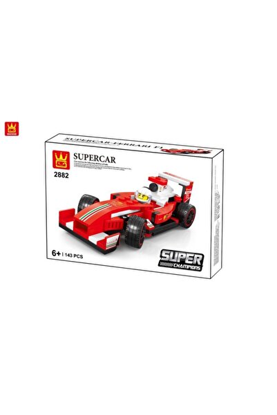 Wange Lego Super Car F1 143 Pieces 2882