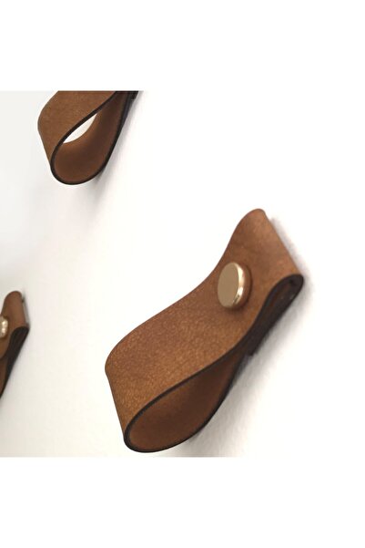 Bundera 3 Adet Hardal Dolap Çekmece Tutacağı Kulpu L5 Mutfak Banyo Dolabı Modern Kulp Modelleri Sapları