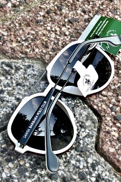 Santa Barbara Polo & Racquet Club White Men's Sunglasses Elg973