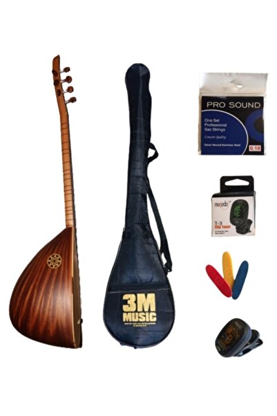 3M Atölye Kısa Sap Bağlama - Saz Full Set